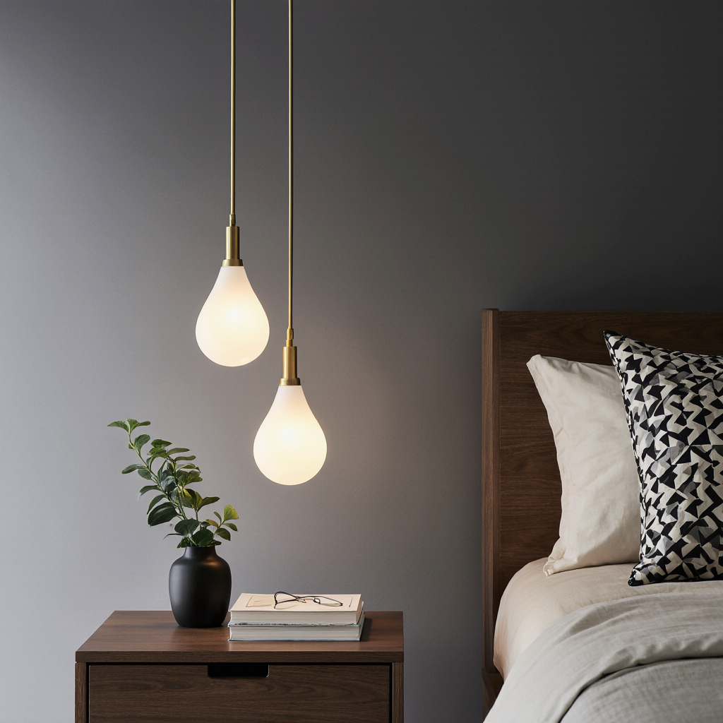 Modern Teardrop Pendant Lamp